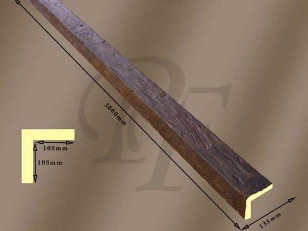 13,5’luk Poliüretan Ahşap Mertek Köşe