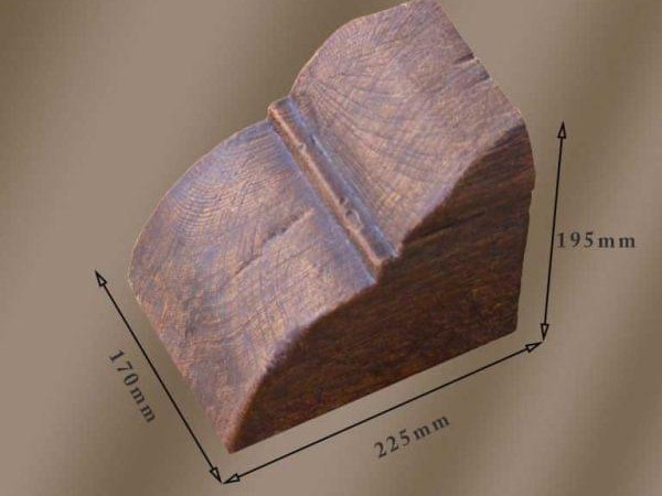 17’lik Ahşap Görünümlü Poliüretan Kiriş Konsol