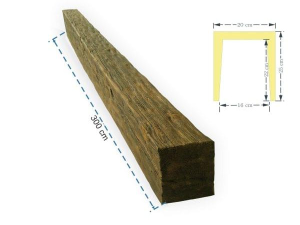 20×25 Cm’lik Poliüretan Kiriş