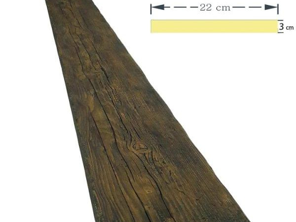 22’lik Ahşap Görünümlü Poliüretan Kalas